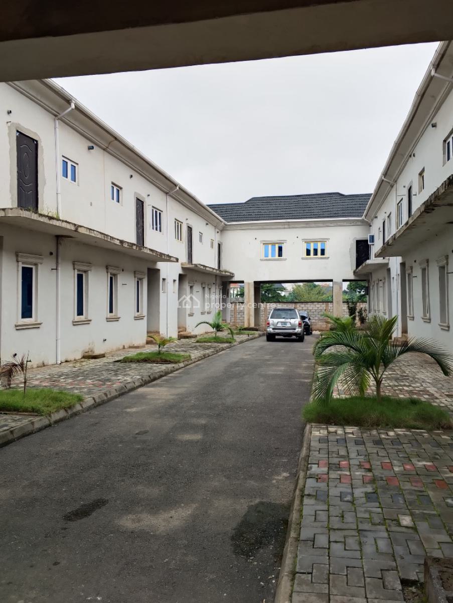 Carcass 4 Bedrooms Terraced Duplex, Okonjo Iweala Road, Utako, Abuja, Terraced Duplex for Sale