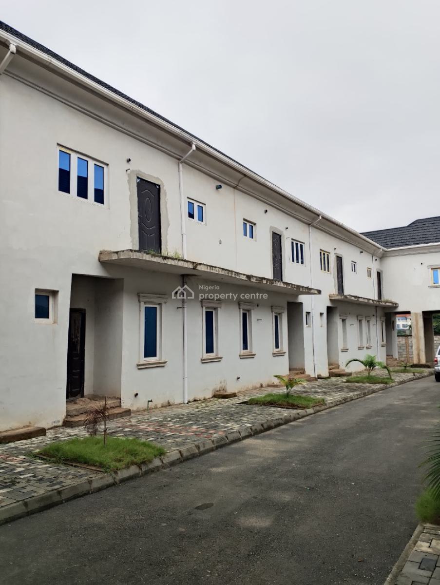 Carcass 4 Bedrooms Terraced Duplex, Okonjo Iweala Road, Utako, Abuja, Terraced Duplex for Sale