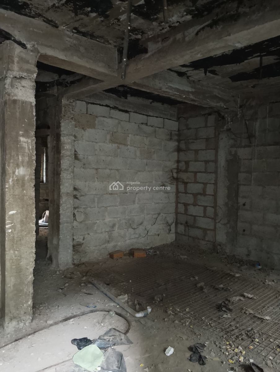 Carcass 4 Bedrooms Terraced Duplex, Okonjo Iweala Road, Utako, Abuja, Terraced Duplex for Sale