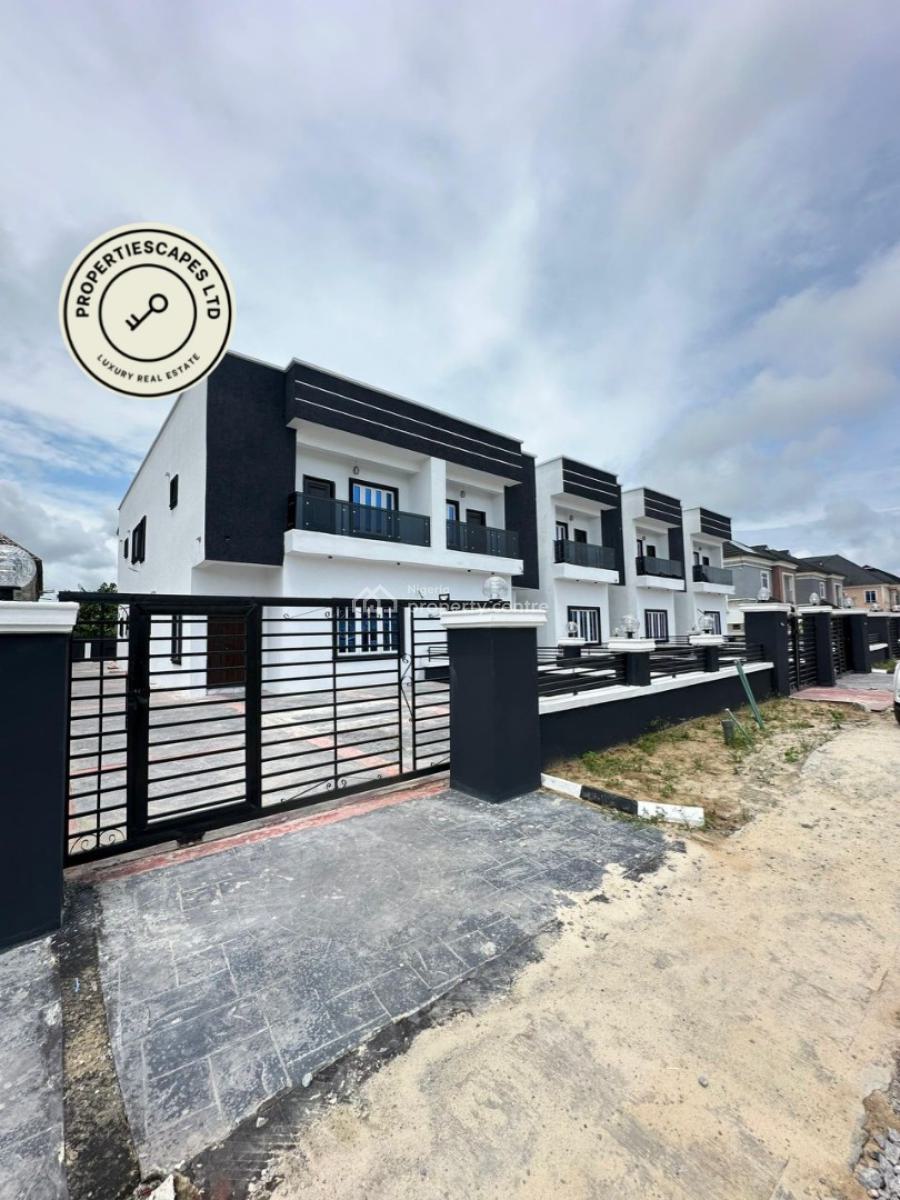 Exquisitely Finished 4  Bedroom Self Compound Terraced Duplex, Ibeju Lekki, Lagos, Terraced Duplex for Sale