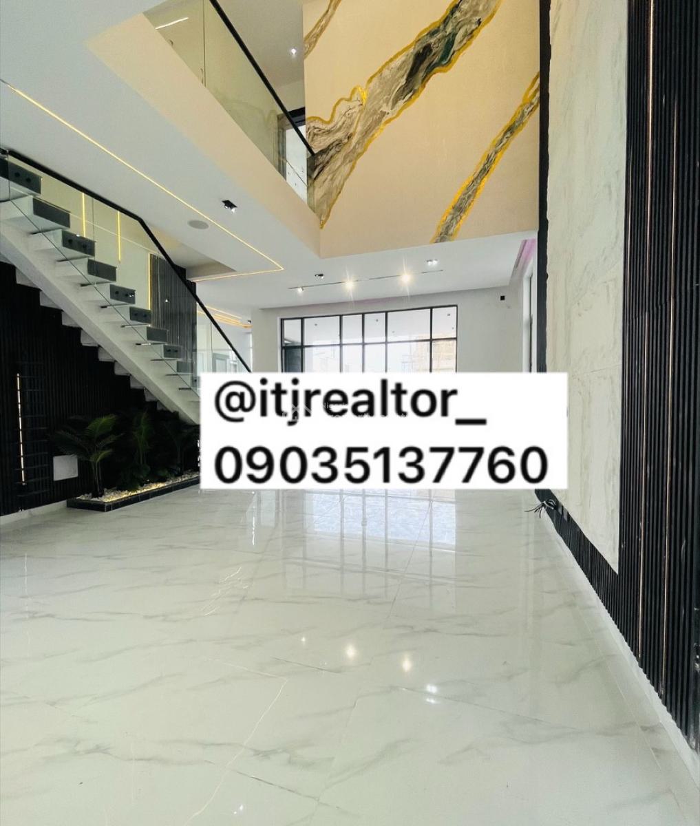 Gorgeously Built 5 Bedroom Detached Duplex with Swimming Pool and Bq, Chevron, Lekki, Lagos, Detached Duplex for Sale