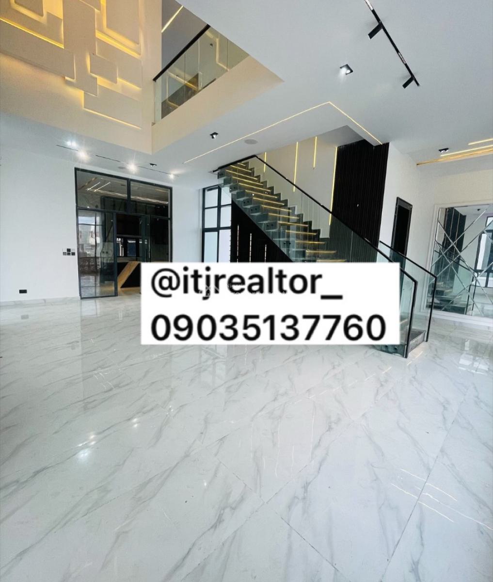 Gorgeously Built 5 Bedroom Detached Duplex with Swimming Pool and Bq, Chevron, Lekki, Lagos, Detached Duplex for Sale