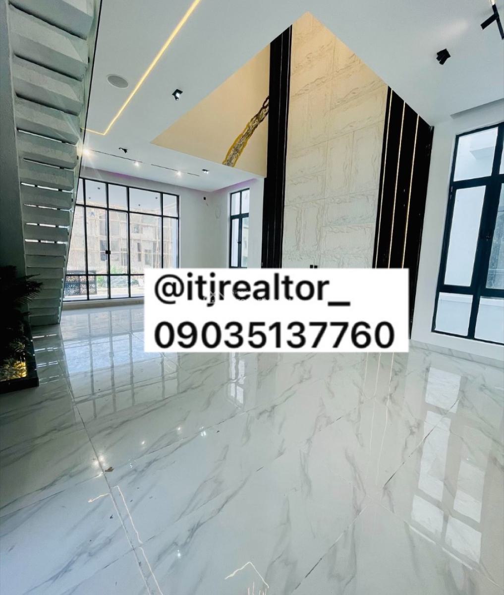 Gorgeously Built 5 Bedroom Detached Duplex with Swimming Pool and Bq, Chevron, Lekki, Lagos, Detached Duplex for Sale