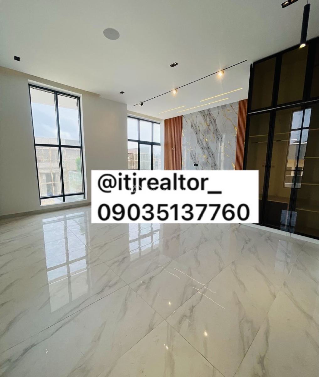 Gorgeously Built 5 Bedroom Detached Duplex with Swimming Pool and Bq, Chevron, Lekki, Lagos, Detached Duplex for Sale