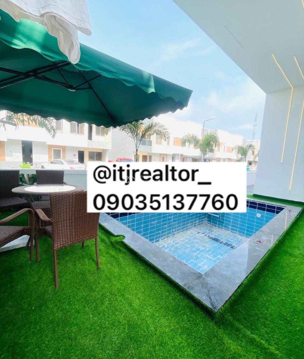 Gorgeously Built 5 Bedroom Detached Duplex with Swimming Pool and Bq, Chevron, Lekki, Lagos, Detached Duplex for Sale