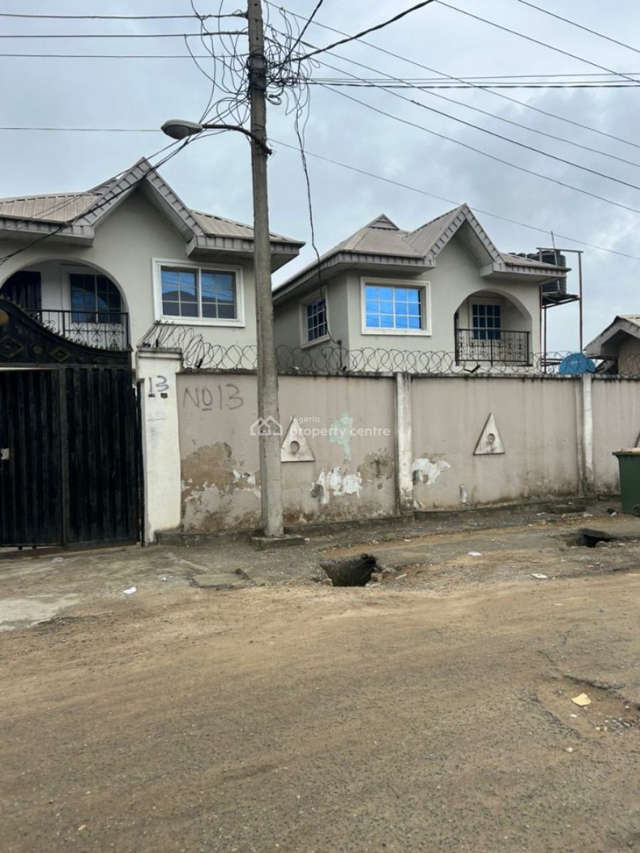 a Well Maintained 3 Numbers of a Storey Building Comprising of 2 Units, Agiliti Estate, Agiliti Mile 12 , Ketu, Ketu, Lagos, House for Sale