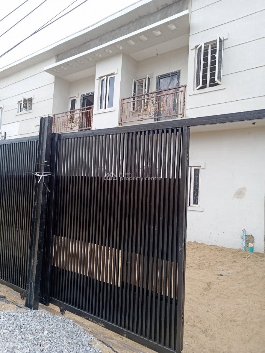 Newly Built 4 Bedroom Terrace Duplex with Self Compound, Ifako, Gbagada, Lagos, Terraced Duplex for Sale