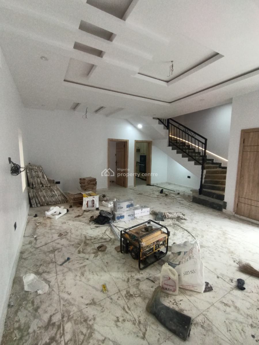 Newly Built 4 Bedrooms Terraced Duplex with Self Compound, Ifako, Gbagada, Lagos, Terraced Duplex for Sale