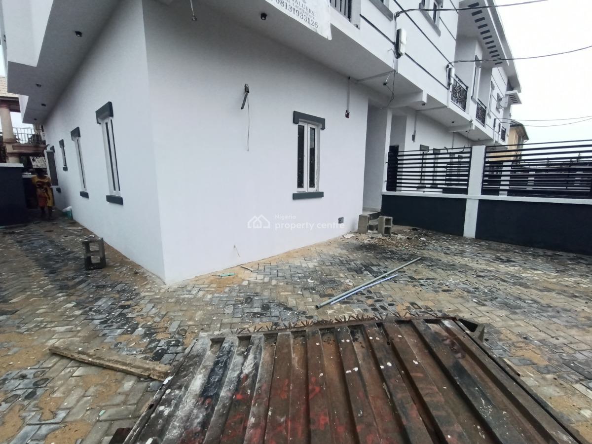 Newly Built 4 Bedrooms Terraced Duplex with Self Compound, Ifako, Gbagada, Lagos, Terraced Duplex for Sale