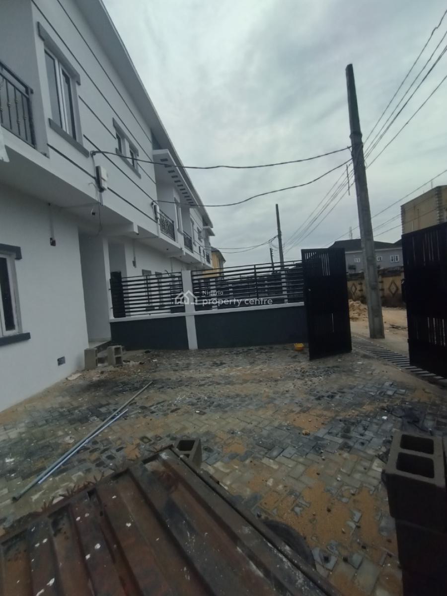 Newly Built 4 Bedrooms Terraced Duplex with Self Compound, Ifako, Gbagada, Lagos, Terraced Duplex for Sale