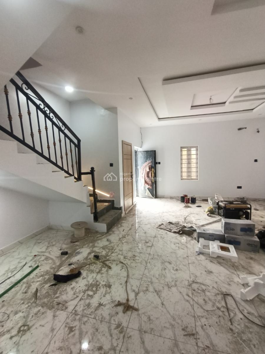 Newly Built 4 Bedrooms Terraced Duplex with Self Compound, Ifako, Gbagada, Lagos, Terraced Duplex for Sale
