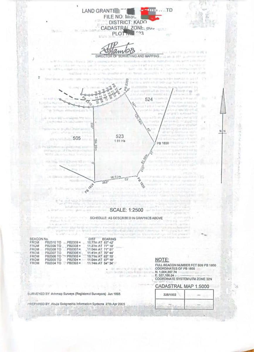 a Standard, Stunning Land, Jabi, Abuja, Mixed-use Land Joint Venture