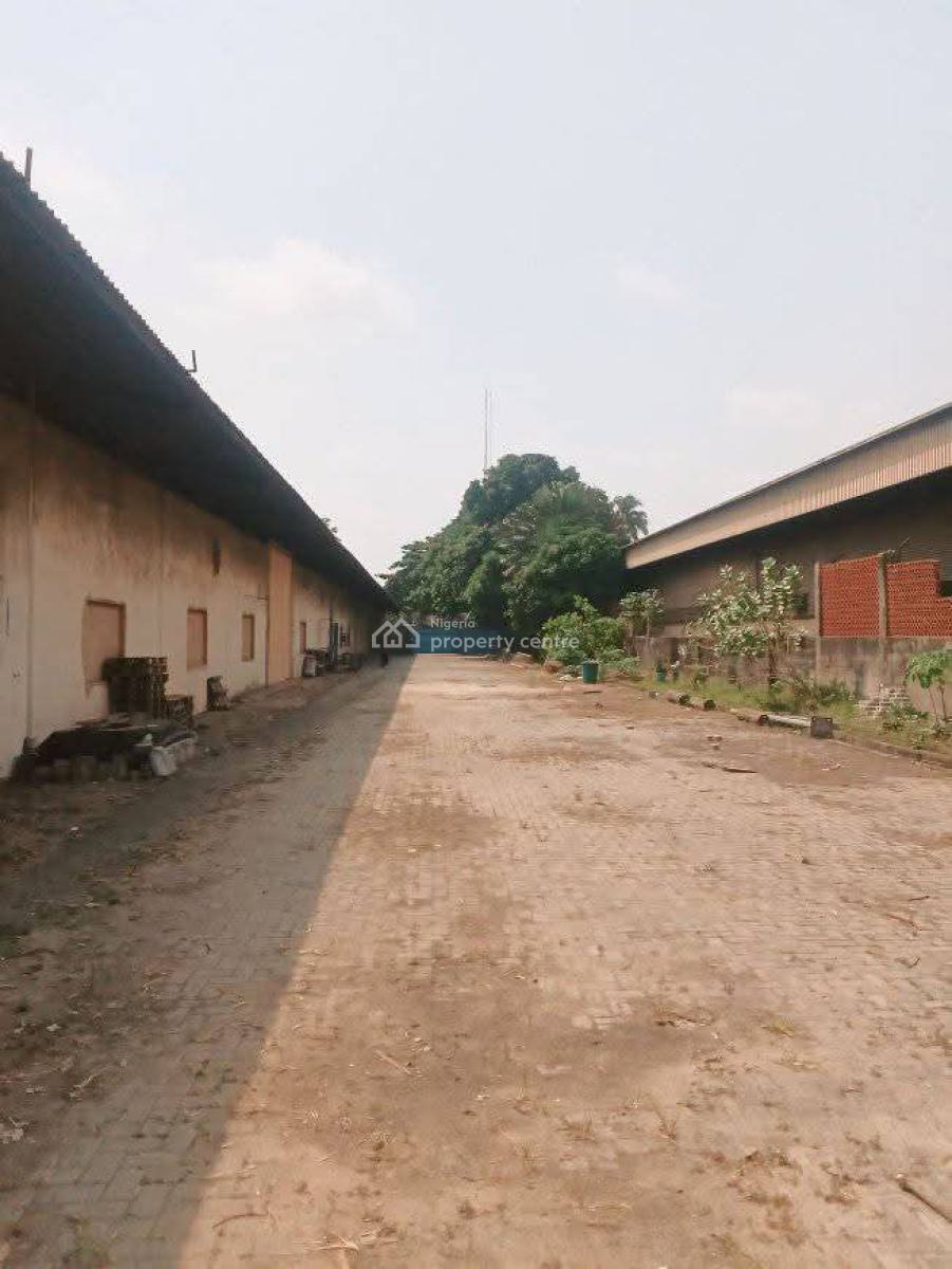 2 Large Bay Warehouses with Separate Gates  Land Size 4800sqm, Apapa Oshodi Expressway, Iyana Isolo, Apapa, Lagos, Warehouse for Sale