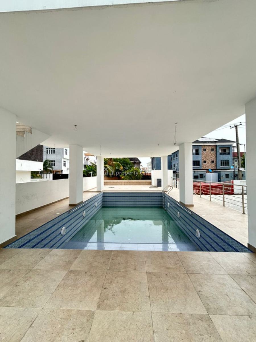 Serviced 4bedroom Flat with Swimming Pool in a Secured Estate, Ikoyi, Lagos, Flat / Apartment for Rent