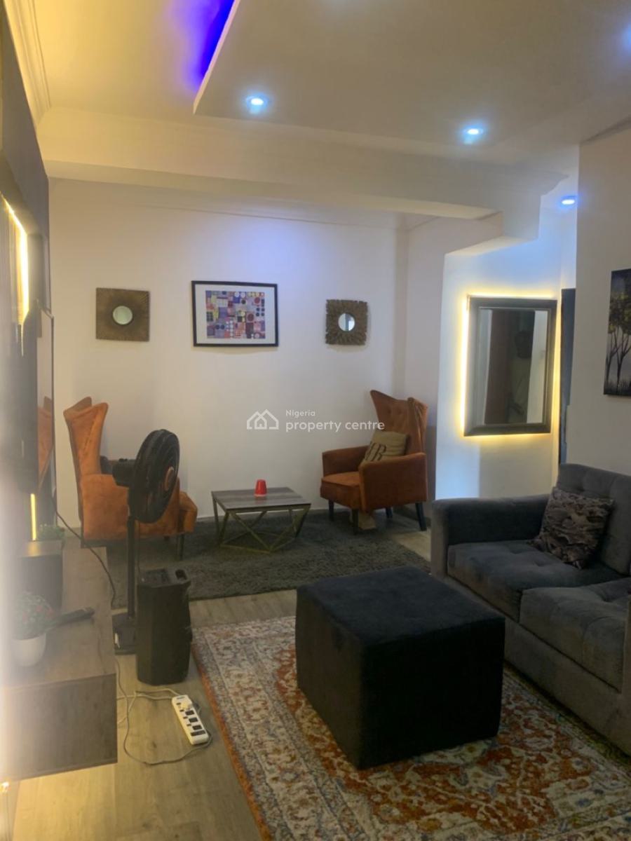 Nicely Fully Furnished 1 Bedroom Apartment with Solar Panel, Off Admiralty Way, Lekki Phase 1, Lekki, Lagos, Mini Flat (room and Parlour) for Rent