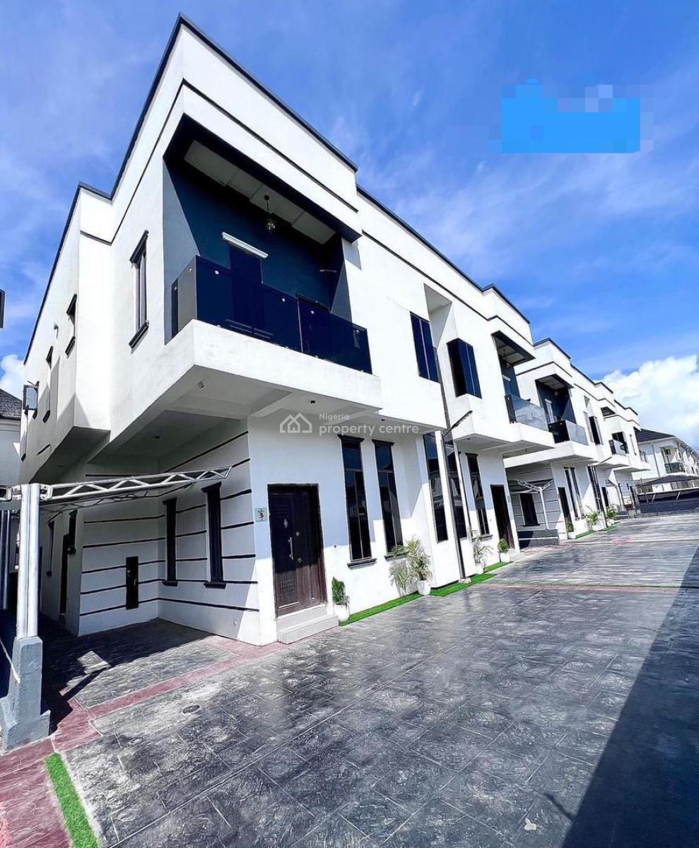 Beautiful 4 Bedroom Semi Detached Duplex with Bq, Orchid Road, Lekki, Lagos, Semi-detached Duplex for Rent