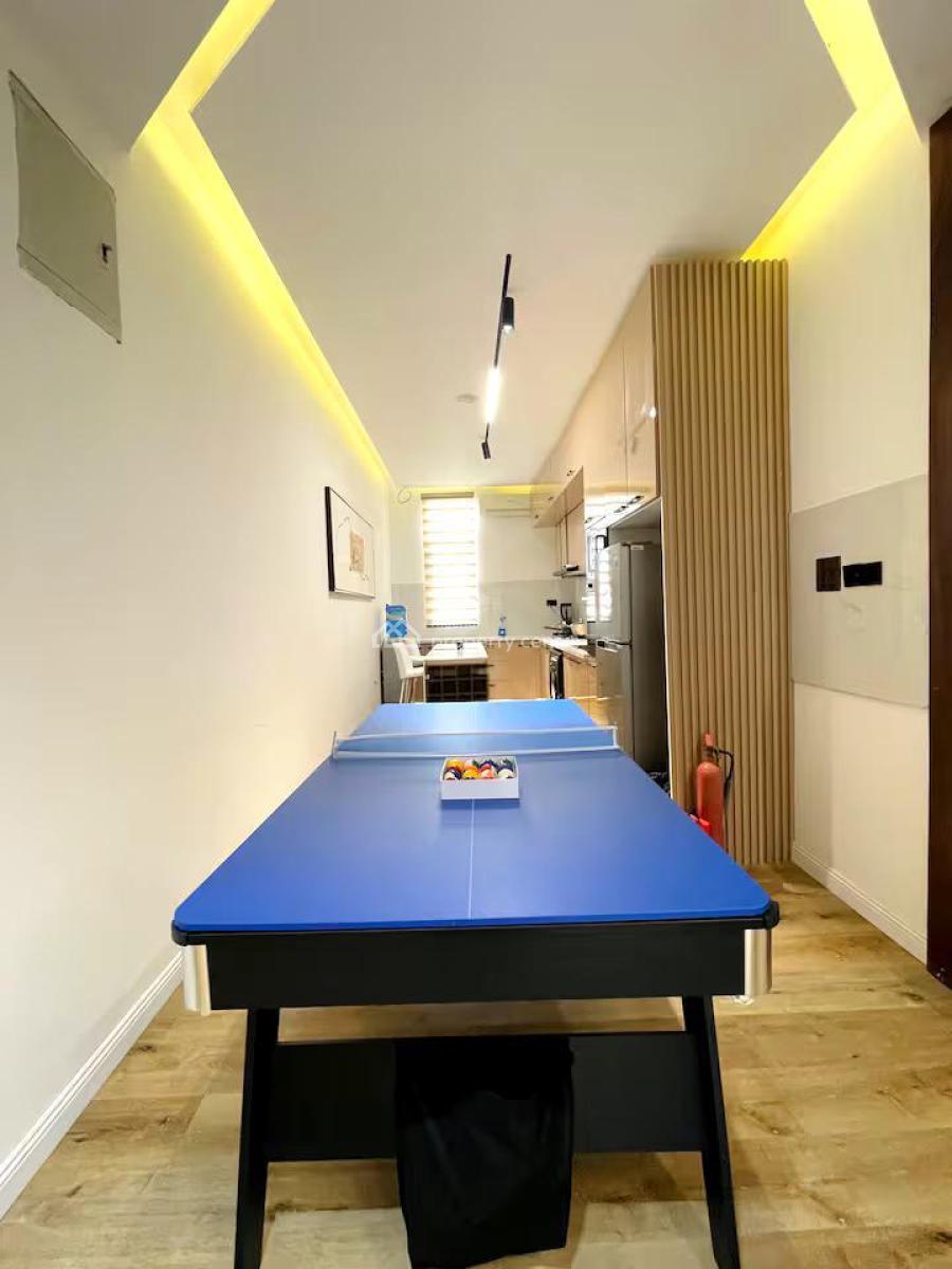 Exquisite 2 Bedroom with Table Tennis, Hunpunu-wusu, Lekki Phase 1, Lekki, Lagos, Flat / Apartment Short Let