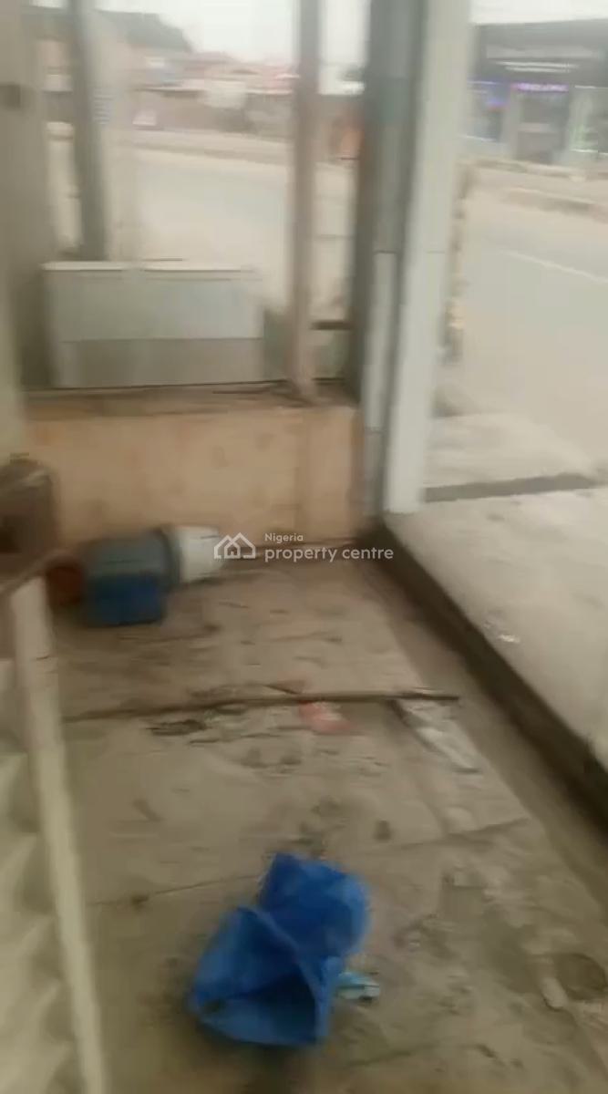 Ground Floor Shop Space with Toilet (good Location), Off Jonathan Coker Road, New Oko-oba, Agege, Lagos, Shop for Rent