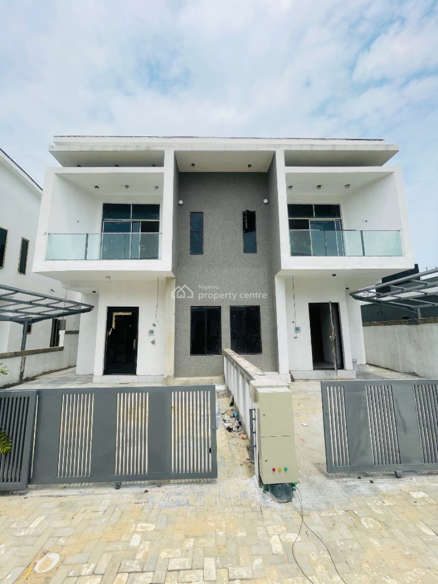 4 Bedroom Semi- Detached Duplex, Orchid Road, Lekki, Lagos, Semi-detached Duplex for Sale