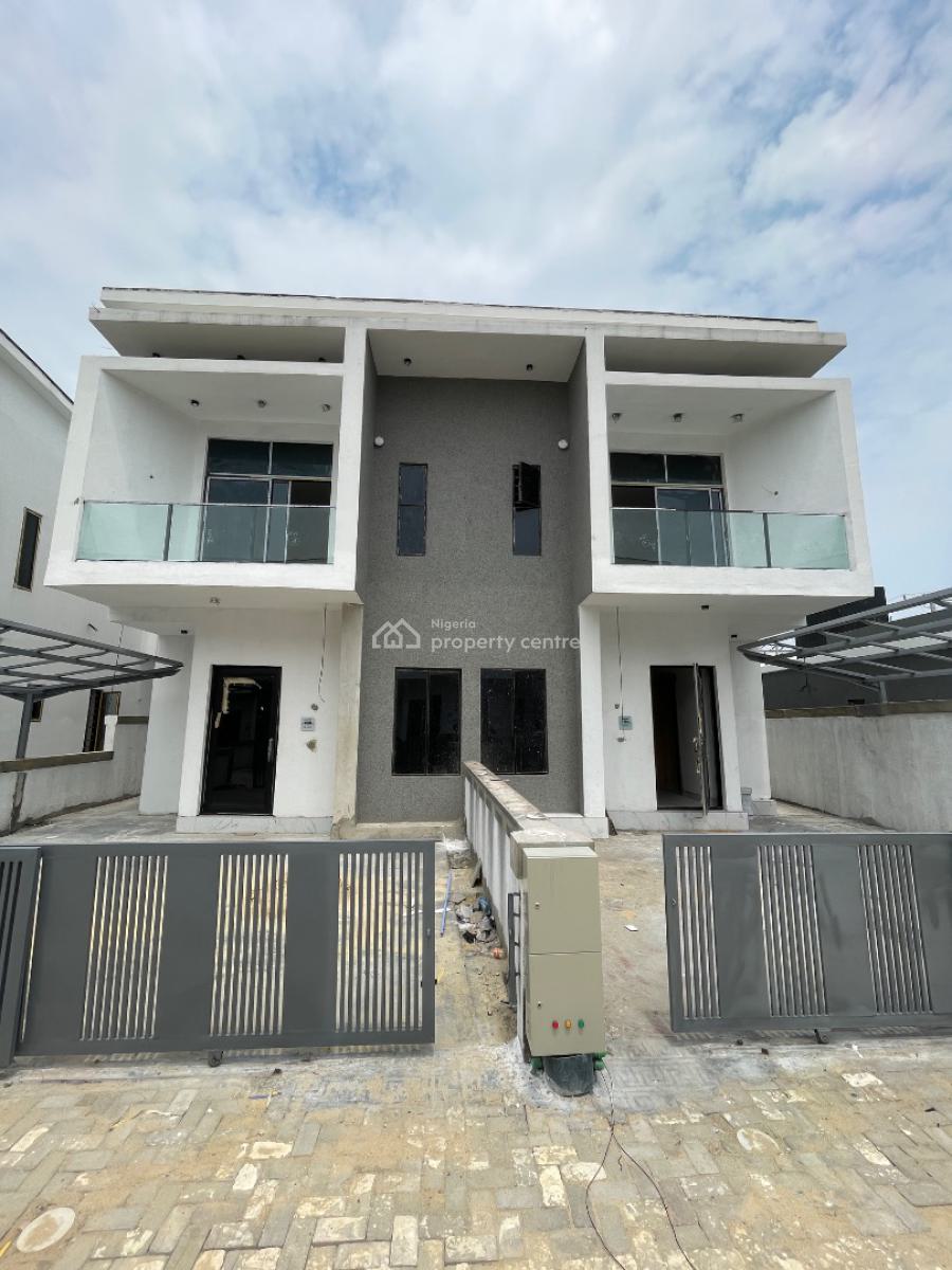 4 Bedroom Semi- Detached Duplex, Orchid Road, Lekki, Lagos, Semi-detached Duplex for Sale