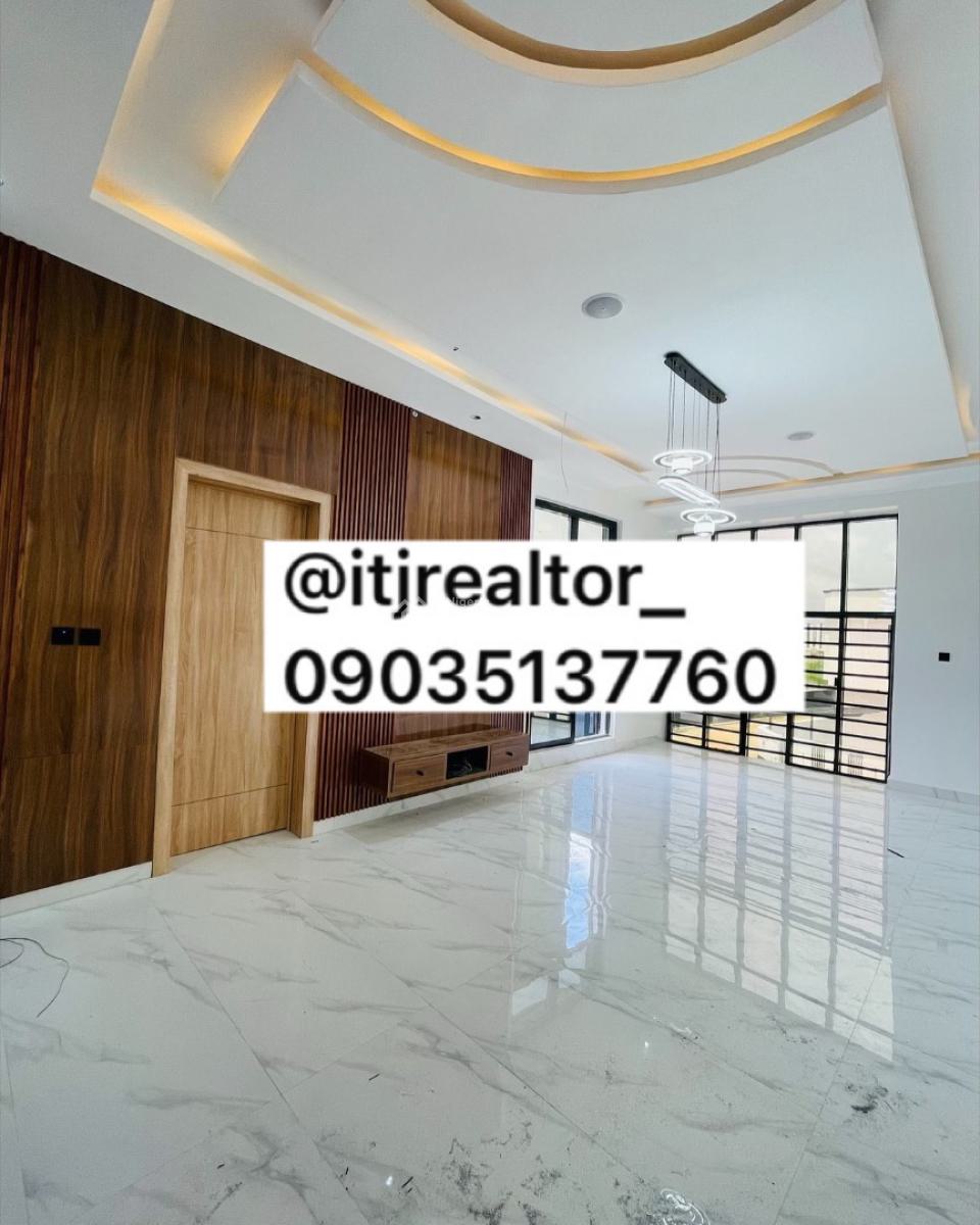 Stunning 5 Bedroom Detached Duplex with Swimming Pool, 2nd Toll Gate, Lekki, Lagos, Detached Duplex for Sale