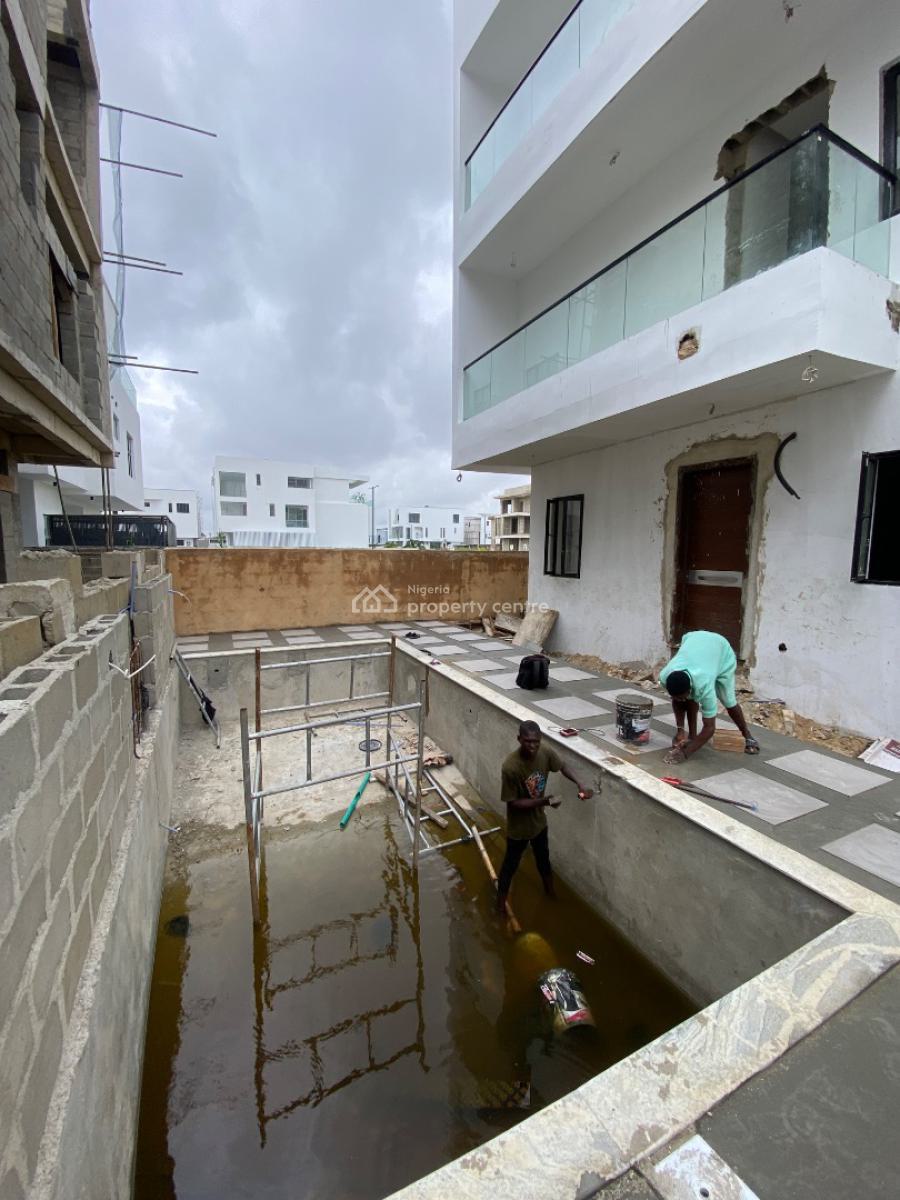 Newly Built 5 Bed Semi Detached, Ikate, Ikate, Lekki, Lagos, Semi-detached Duplex for Sale