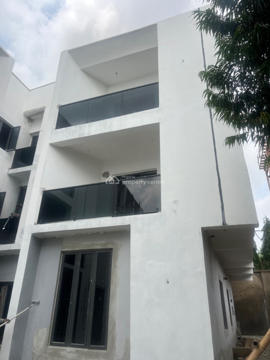 Brand New 4-bedroom Advanced Carcass, Mabushi, Abuja, Terraced Duplex for Sale