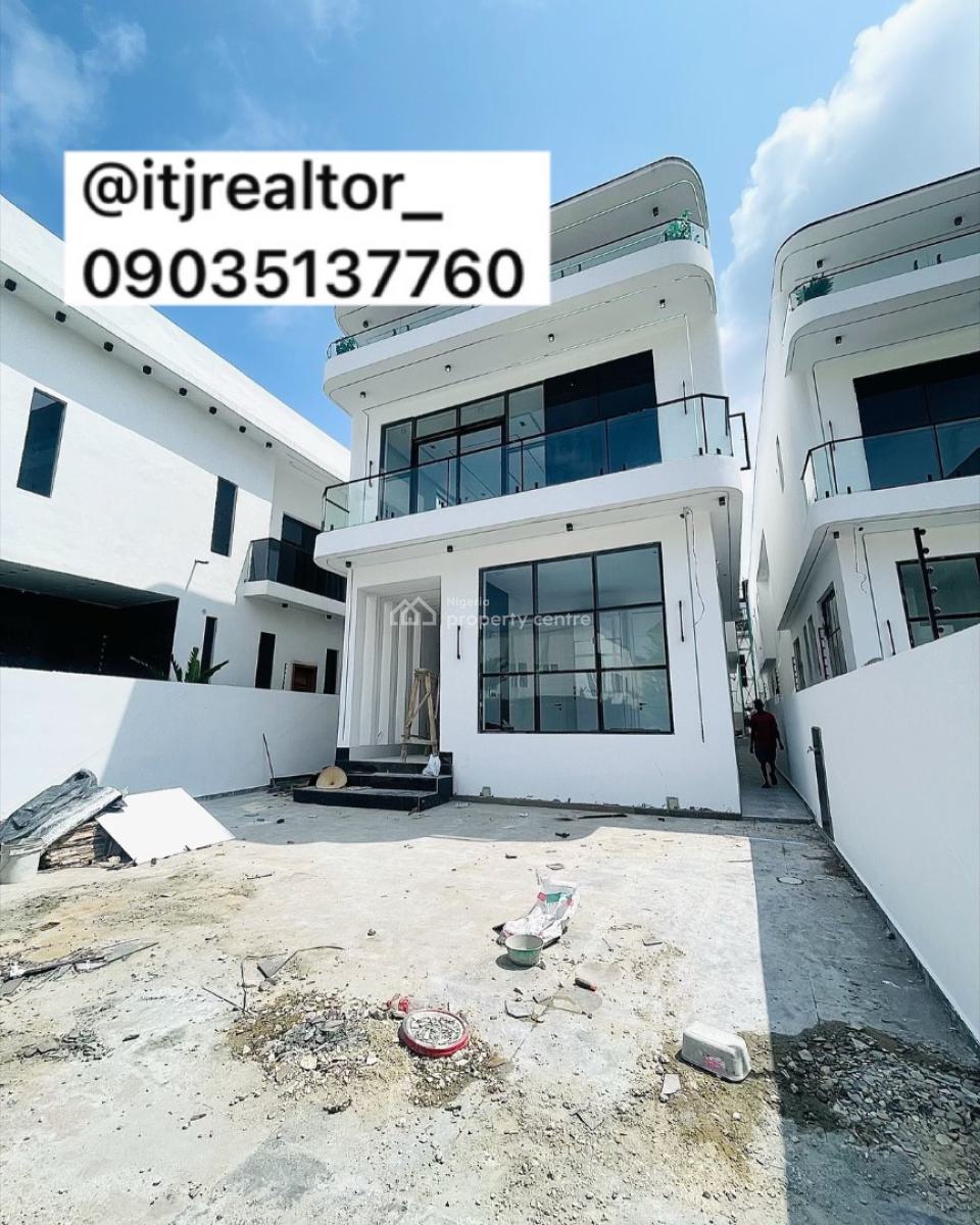 Luxury 5 Bedroom Detached Duplex with Swimming Pool, 2nd Toll Gate, Lekki, Lagos, Detached Duplex for Sale