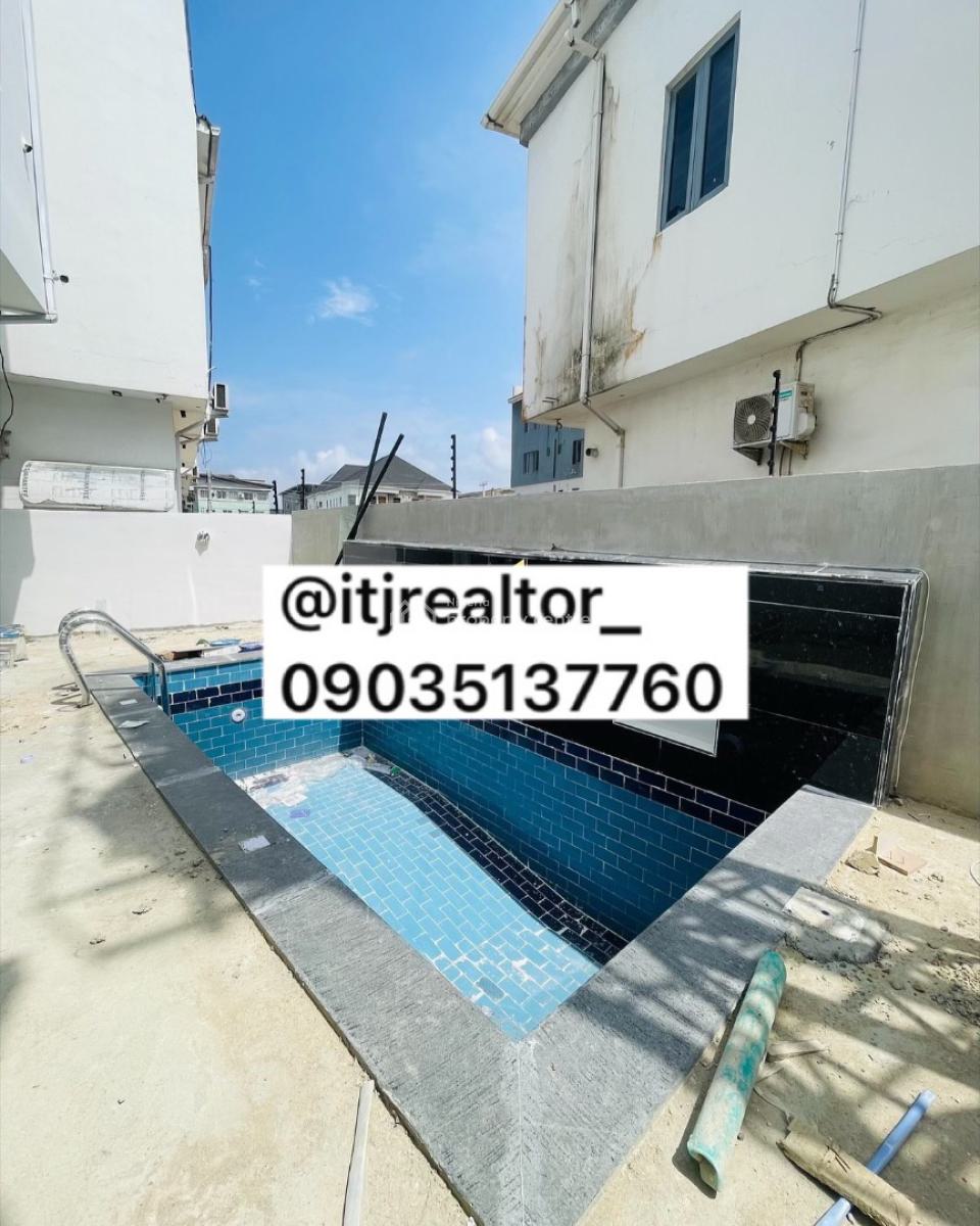 Luxury 5 Bedroom Detached Duplex with Swimming Pool, 2nd Toll Gate, Lekki, Lagos, Detached Duplex for Sale
