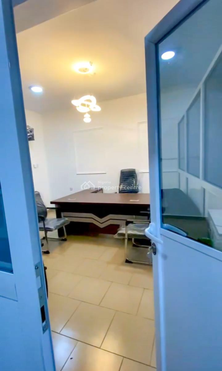 Standard Office on The First Floor with a Private Toilet, Ada George, Port Harcourt, Rivers, Office Space for Rent