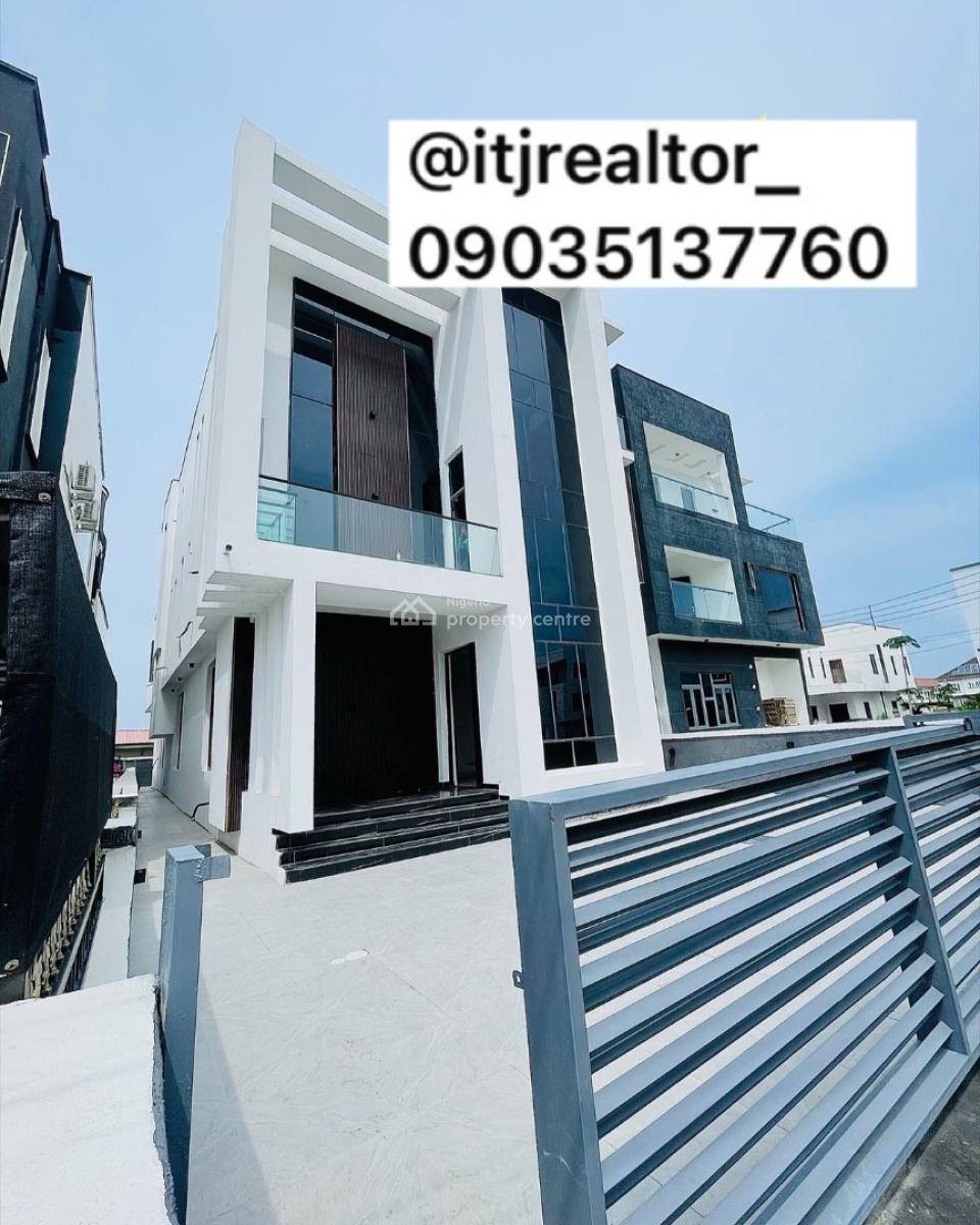 Luxury 5 Bedroom Detached Duplex with Swimming Pool, 2nd Toll Gate, Lekki, Lagos, Detached Duplex for Sale