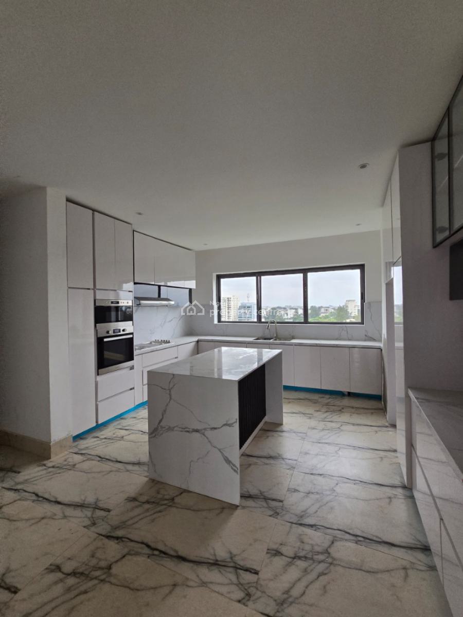 Tastefully Finished Serviced 4 Bedroom Flat with a Room Bq, Banana Island, Ikoyi, Lagos, Flat / Apartment for Rent