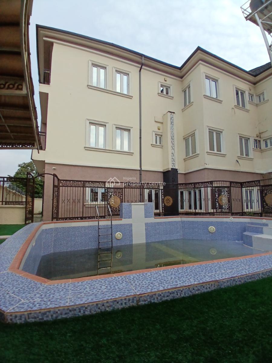 Brand New 4 Bedroom Terrace Duplex with Swimming Pool, Life Camp Abuja Diplomatic Zone, Life Camp, Abuja, Terraced Duplex for Rent