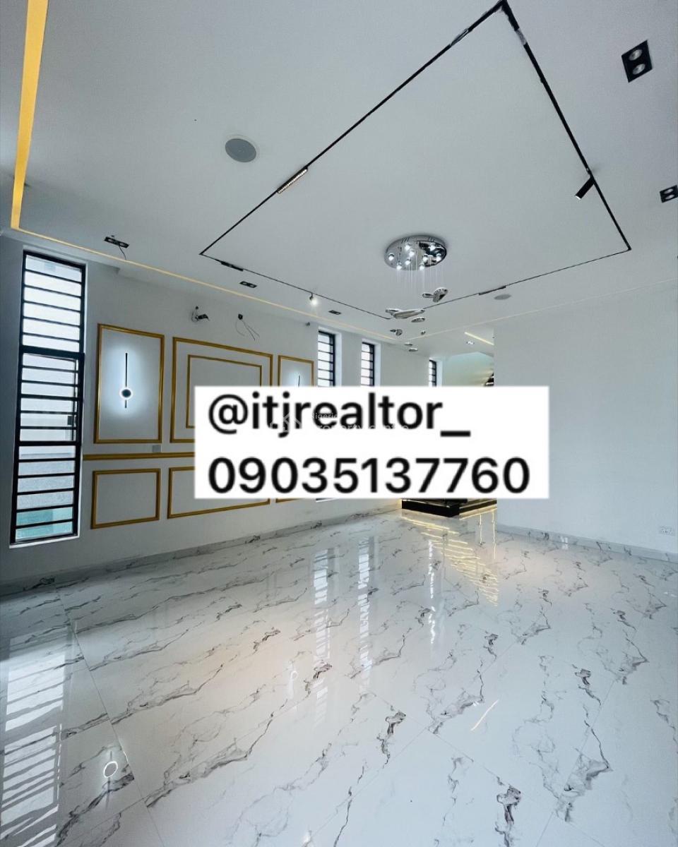 Tastefully Built 5 Bedroom Detached Duplex with a Swimming Pool, Chevron, Lekki, Lagos, Detached Duplex for Sale