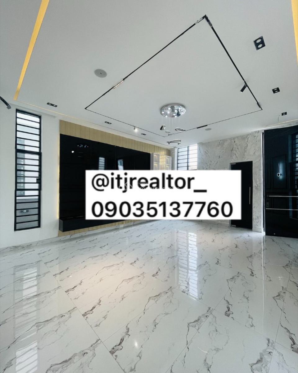 Tastefully Built 5 Bedroom Detached Duplex with a Swimming Pool, Chevron, Lekki, Lagos, Detached Duplex for Sale