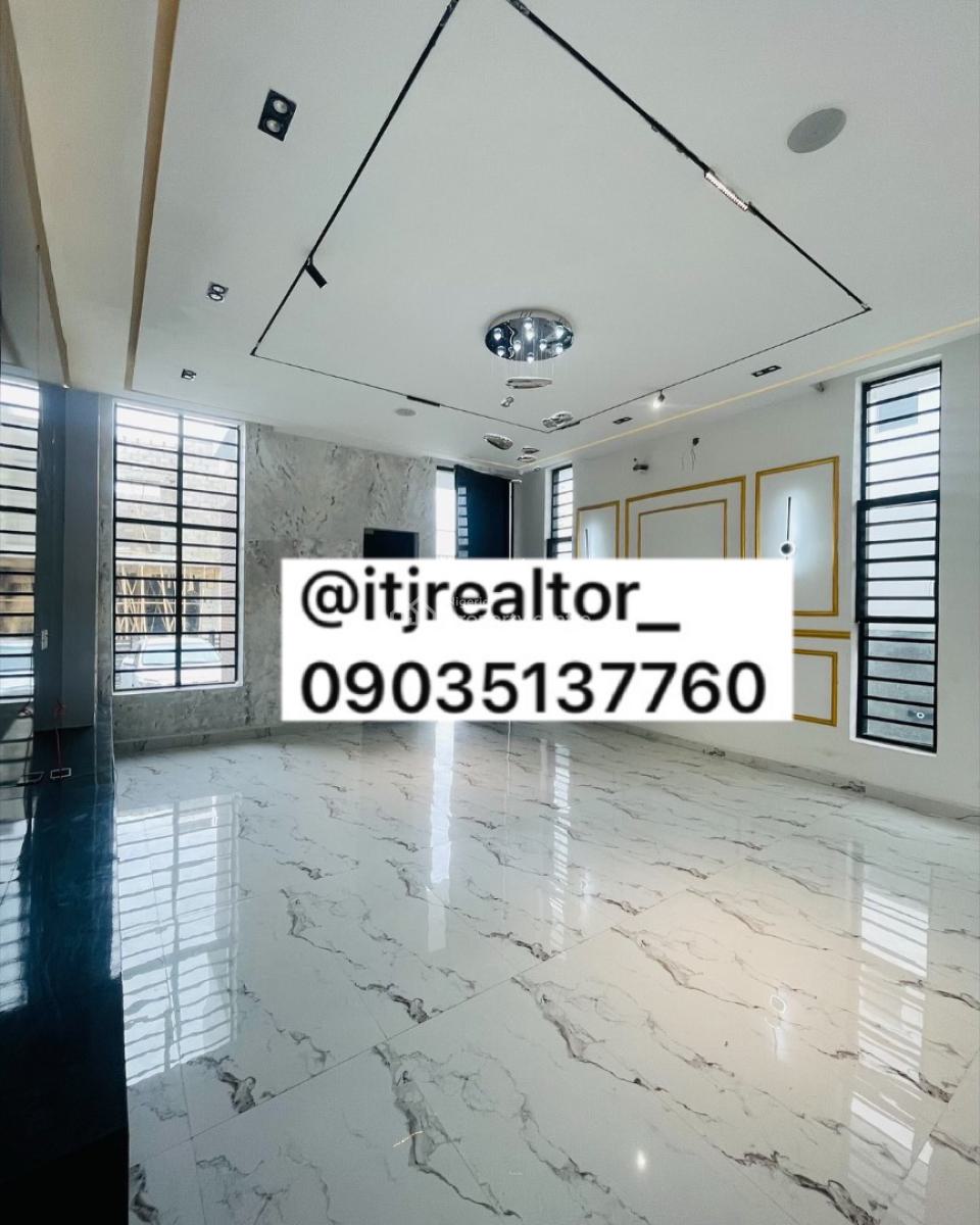 Tastefully Built 5 Bedroom Detached Duplex with a Swimming Pool, Chevron, Lekki, Lagos, Detached Duplex for Sale