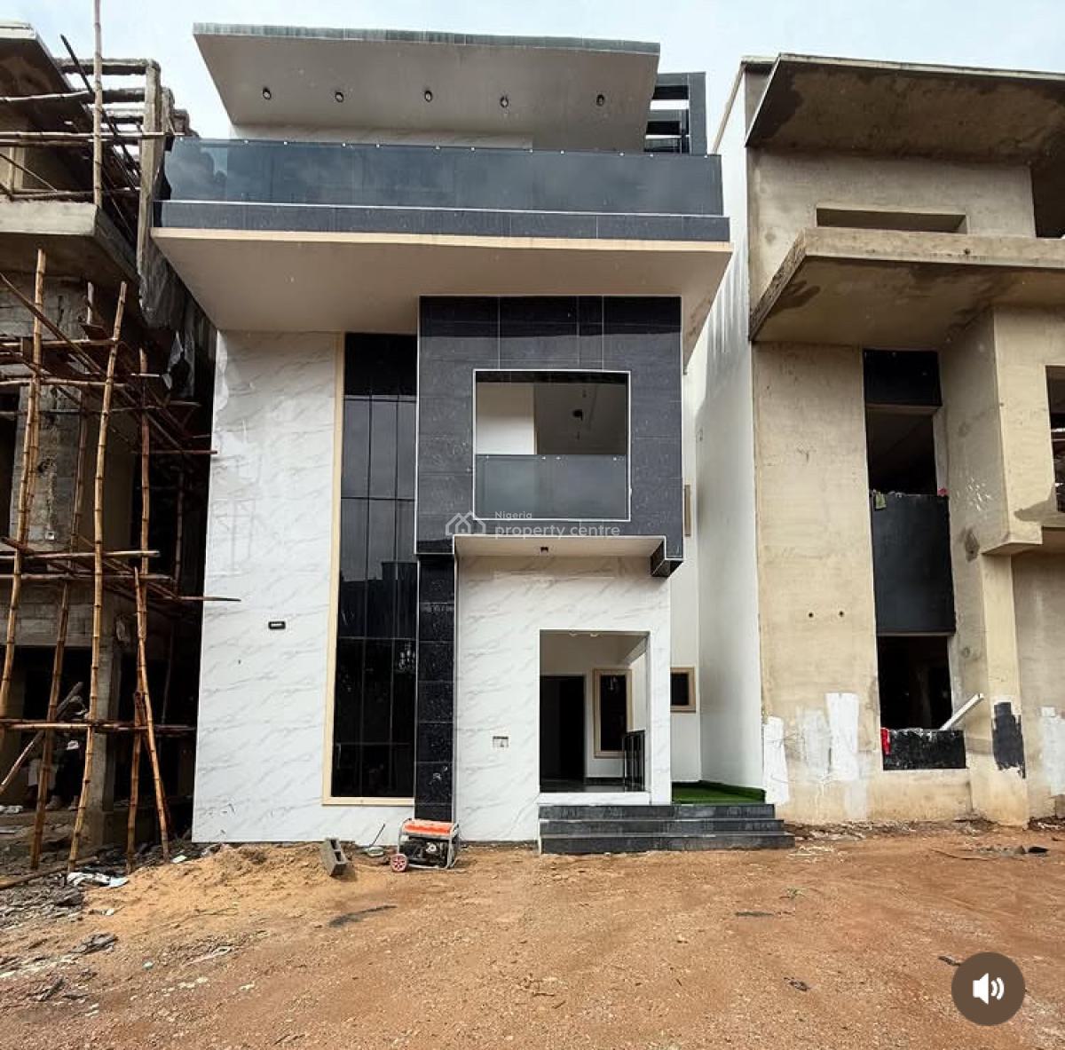 a Standard Built Townhouse in a Lovely Location, Close to American International School, Durumi, Abuja, Terraced Duplex for Sale