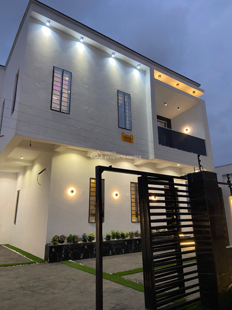 Luxury Newly Built Spacious 5 Bedroom Fully Detached Duplex, Lekki Palm City Estate, Ajah, Lagos, Detached Duplex for Sale