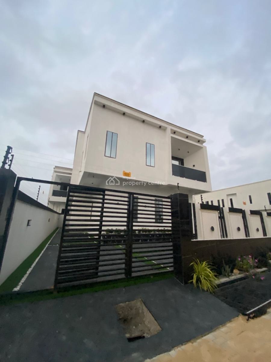 Luxury Newly Built Spacious 5 Bedroom Fully Detached Duplex, Lekki Palm City Estate, Ajah, Lagos, Detached Duplex for Sale