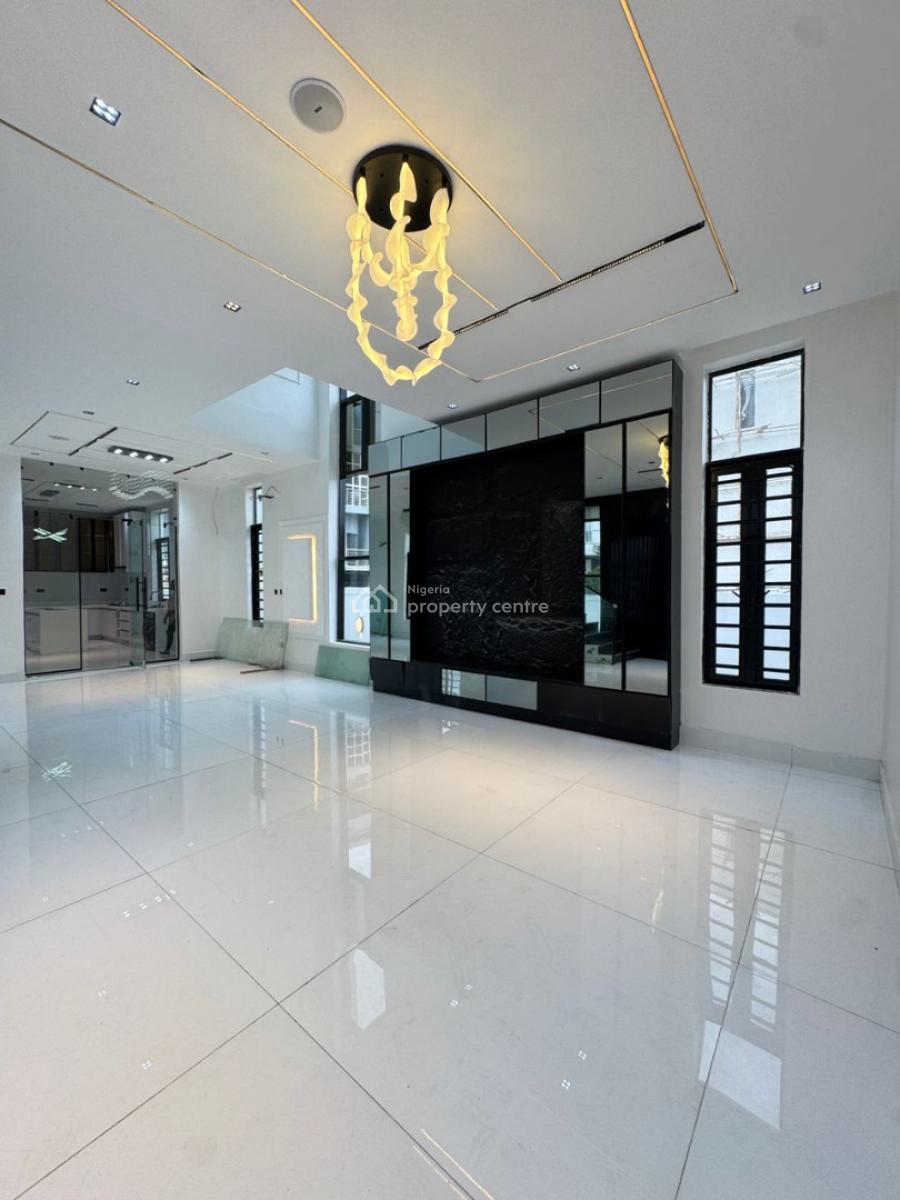 Unique 5 Bedroom Detached Duplex with Bq  and a Pool, Chevron Toll Gate, Lekki, Lagos, Detached Duplex for Sale