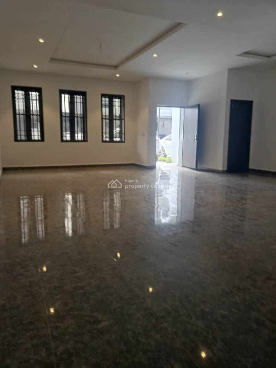 Brand New 4 Bedroom Terrace Duplex with a Bq Attached, Guzape District, Abuja, Terraced Duplex for Rent