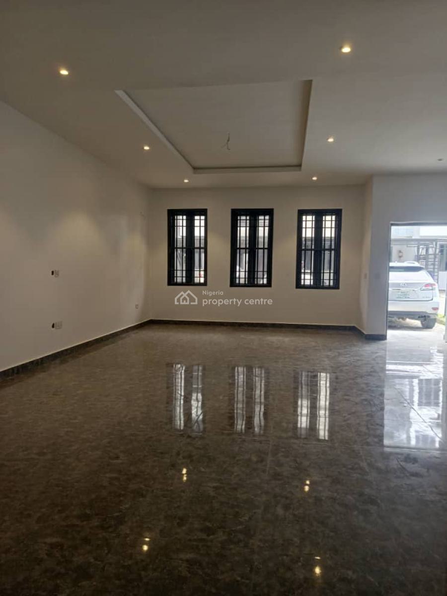 Brand New 4 Bedroom Terrace Duplex with a Bq Attached, Guzape District, Abuja, Terraced Duplex for Rent