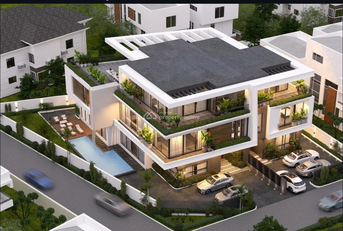 Cowrie Creek Elegant 5 Bedroom Home, Ikate, Lekki, Lagos, Semi-detached Duplex for Sale