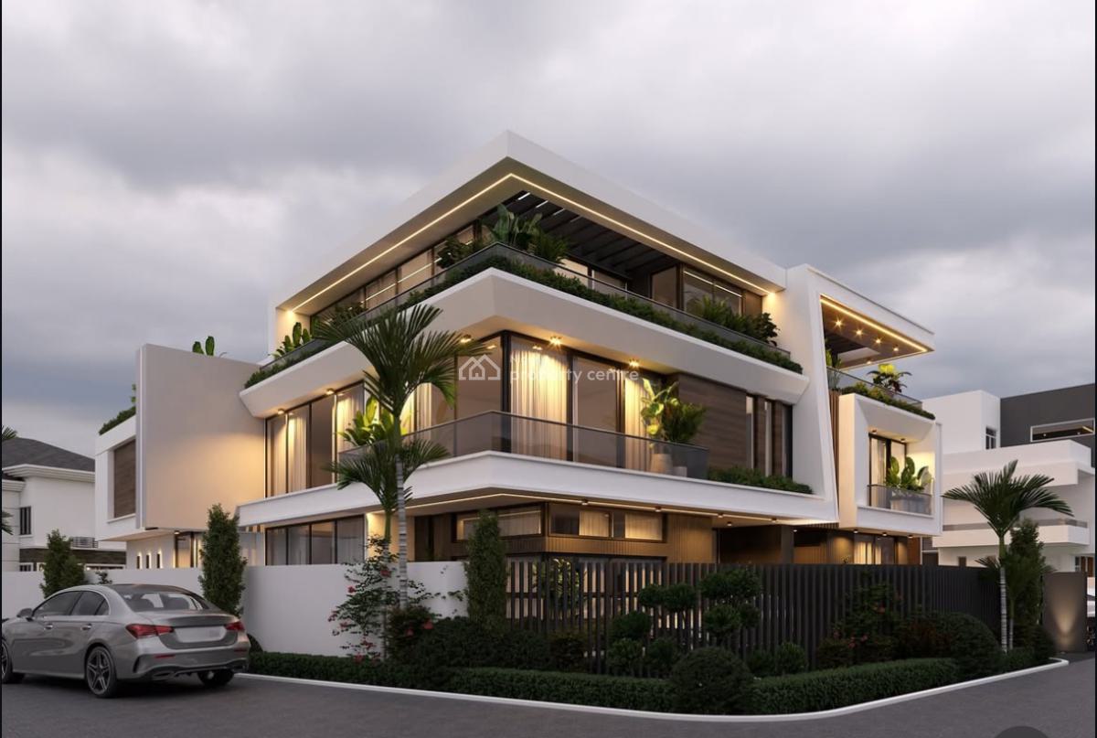 Cowrie Creek Elegant 5 Bedroom Home, Ikate, Lekki, Lagos, Semi-detached Duplex for Sale