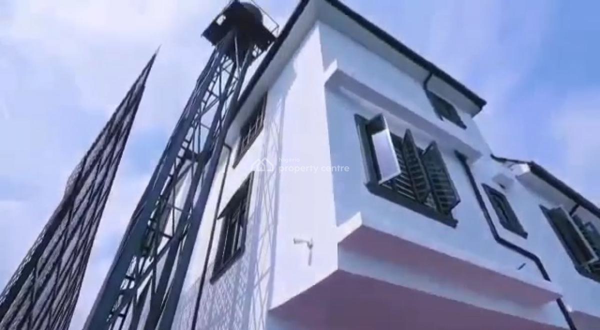 Waterfront 4brm Fully Detached House with a Bq and Study Room, Osborne Foreshore, Ikoyi, Lagos, Detached Duplex for Rent