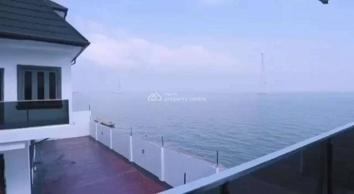 Waterfront 4brm Fully Detached House with a Bq and Study Room, Osborne Foreshore, Ikoyi, Lagos, Detached Duplex for Rent