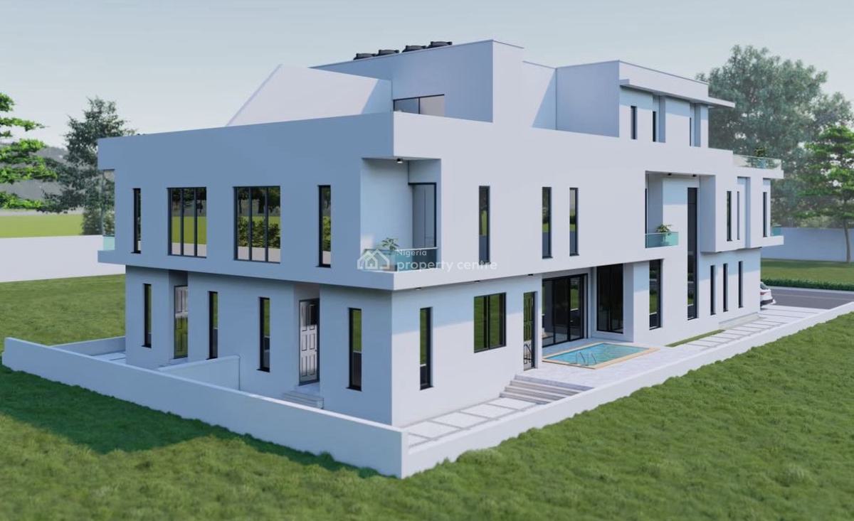 Cowrie Creek Ultra Modern 5 Bedroom Home, Cowrie Creek Estate, Ikate, Lekki, Lagos, Detached Duplex for Sale