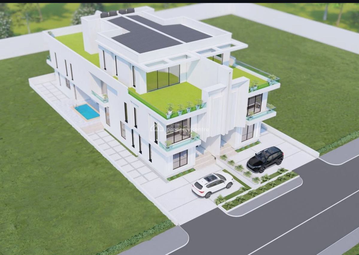 Cowrie Creek Ultra Modern 5 Bedroom Home, Cowrie Creek Estate, Ikate, Lekki, Lagos, Detached Duplex for Sale