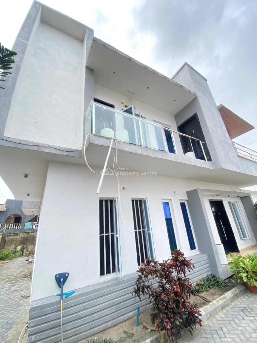 Spacious 4bedroom Fully Detached Duplex with Bq, United Estate, Sangotedo, Ajah, Lagos, Detached Duplex for Sale