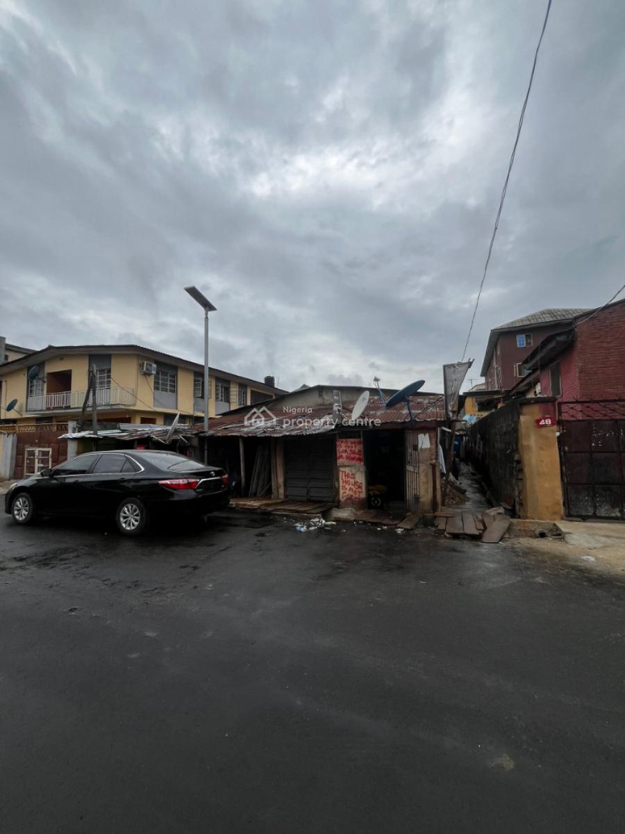 Buy & Rebuild Bungalow in Serene, Interlocked Neighborhood, Kilo, Surulere, Surulere, Lagos, Land for Sale